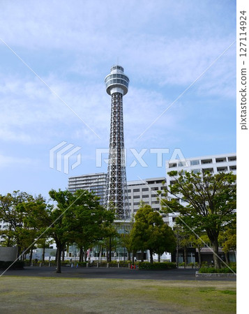 從山下公園看到的海洋塔 從山下公園看到的海洋塔 127114924