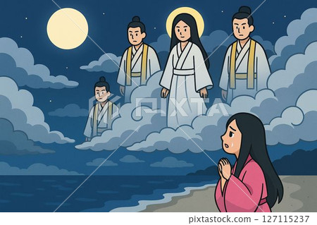 月球信使號著陸的場景 月球信使號著陸的場景 127115237