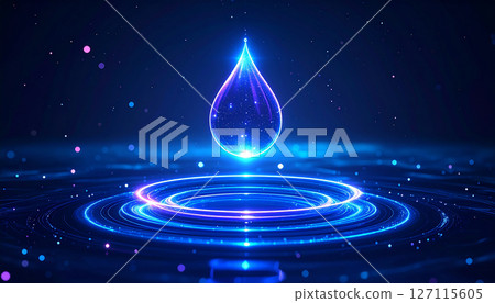 簡單的水滴材質 簡單的水滴材質 127115605