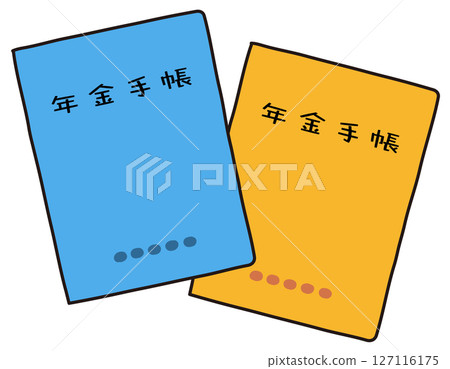 Pension book Pension 127116175