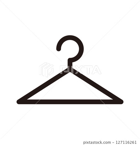 Simple hanger illustration 127116261