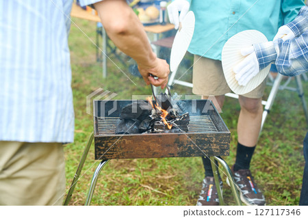 Camping image, camping, outdoor, barbecue, BBQ, family, auto campsite Camping image, camping, outdoor, barbecue, BBQ, family, auto campsite 127117346