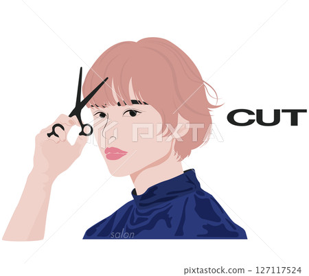 美容院的過場動畫 美容院的過場動畫 127117524