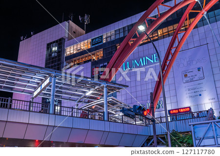 夜晚的燈光美:立川站(北口) 夜晚的燈光美:立川站(北口) 127117780