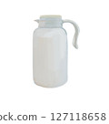 Illustration of a pot drawn in oil painting style 127118658