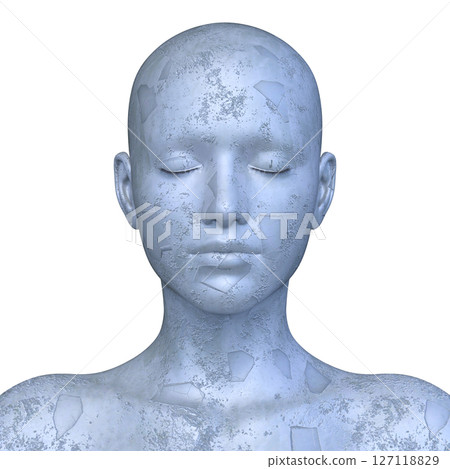 女人的臉的特寫 127118829