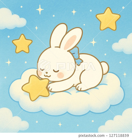 雲端小憩的兔子－夢兔系列第五期 生成式人工智慧 127118839