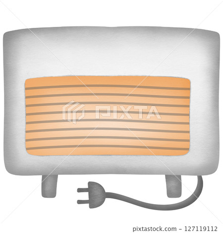 Heater hand drawn transparency illustration 127119112