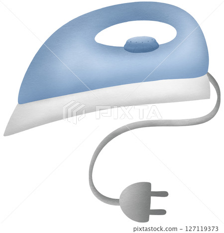 electric iron hand drawn transparency illustration electric iron hand drawn transparency illustration 127119373