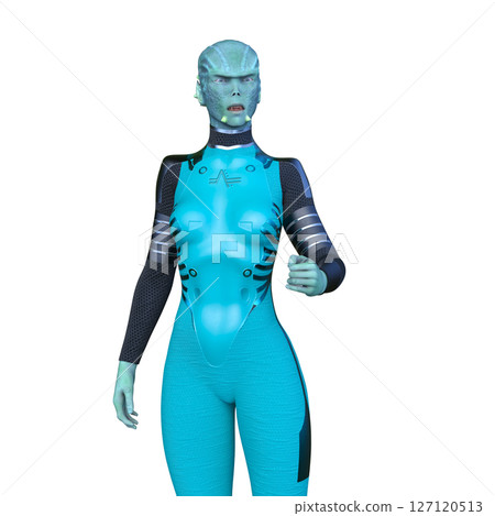 Female alien Female alien 127120513
