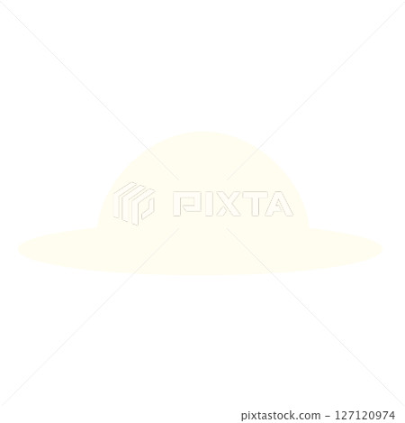 寬邊夏季帽子圖示(防曬/防紫外線) 寬邊夏季帽子圖示(防曬/防紫外線) 127120974