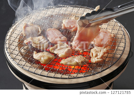 Image of charcoal grilled chicken skirt steak Image of charcoal grilled chicken skirt steak 127121785