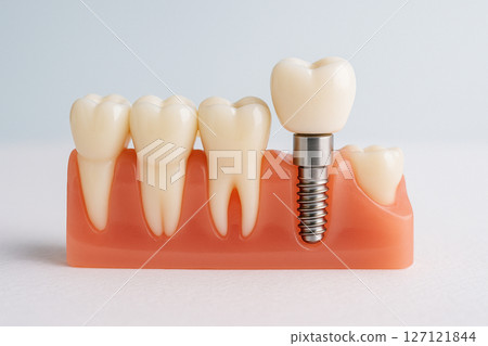 植牙治療進行中 127121844