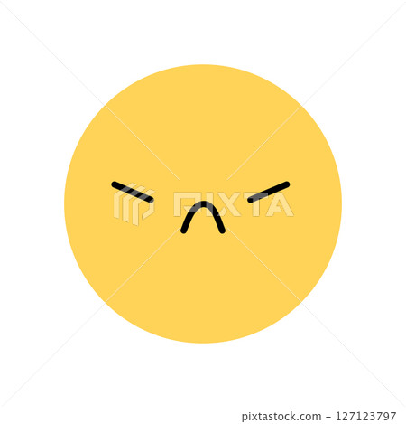 Yellow smile icon Yellow smile icon 127123797