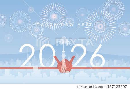2026年新年快樂東京煙火大會 2026年新年快樂東京煙火大會 127123807