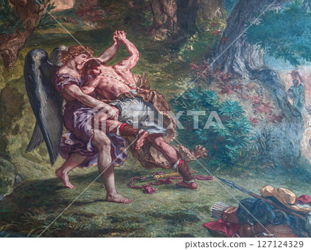 Saint-sulpice church, lateral chapel, Paris, France 127124329