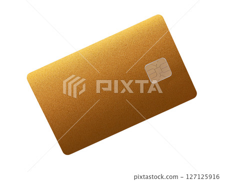 Bank card with chip in golden and yellow tones, showcasing secure financial transactions. Modern, Bank card with chip in golden and yellow tones, showcasing secure financial transactions. Modern, 127125916