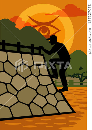 The sun is watching: Climbing walls of cultural heritage sites without permission 127127078
