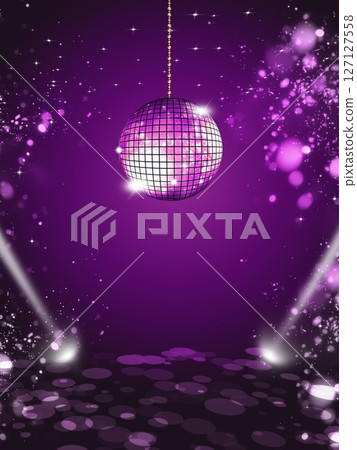 Disco Ball Party Poster Disco Ball Party Poster 127127558