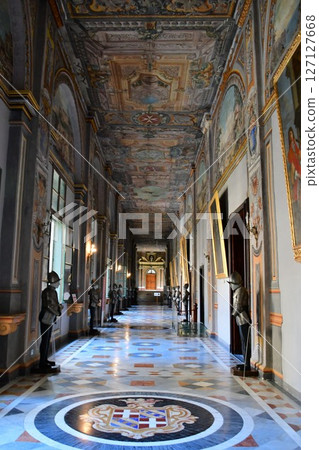 Republic of Malta, Malta, Valletta, Grand Master's Palace, Armoury Passage, coat of arms Republic of Malta, Malta, Valletta, Grand Master's Palace, Armoury Passage, coat of arms 127127668