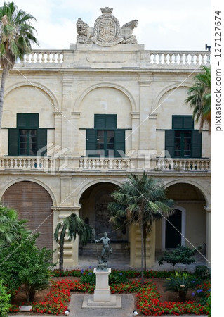 Republic of Malta, Malta, Valletta, Grand Master's Palace, Neptune's Courtyard Republic of Malta, Malta, Valletta, Grand Master's Palace, Neptune's Courtyard 127127674