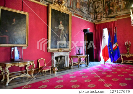Republic of Malta, Malta, Valletta, Grand Master's Palace, Ambassador's Hall (Red Room) Republic of Malta, Malta, Valletta, Grand Master's Palace, Ambassador's Hall (Red Room) 127127679