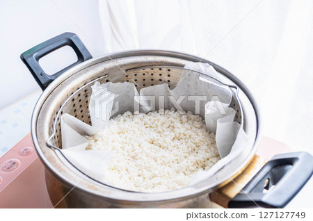 蒸糯米飯 蒸糯米飯 127127749
