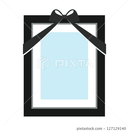 這是紀念相框的插圖。 這是紀念相框的插圖。 127129140