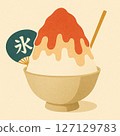 retro shaved ice 127129783