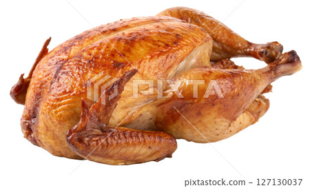 Chicken  food  white background Chicken  food  white background 127130037