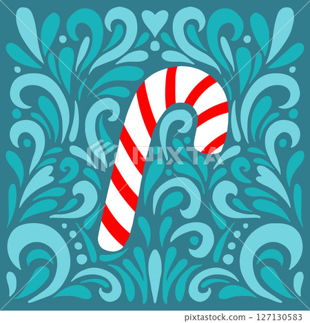 Christmas Vector illustration. Christmas Vector Image. 127130583