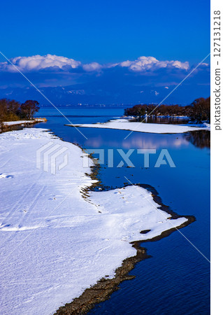 Snow of Lake Biwa 127131218