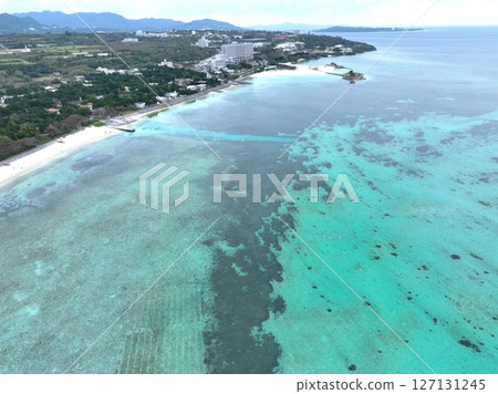 ⌘ Drone aerial photography, Bise, Okinawa 127131245
