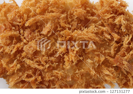 Tonkatsu on a white background 127131277