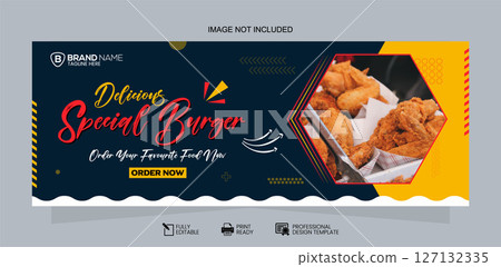 Delicious Special Burger Banner Order Your Favorite Food Now Template Banner Design Delicious Special Burger Banner Order Your Favorite Food Now Template Banner Design 127132335