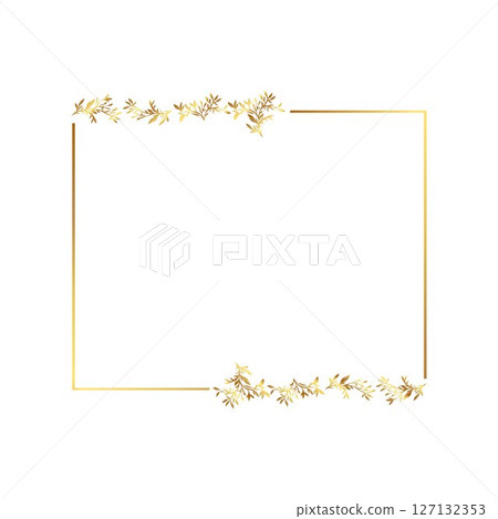 golden frame 127132353