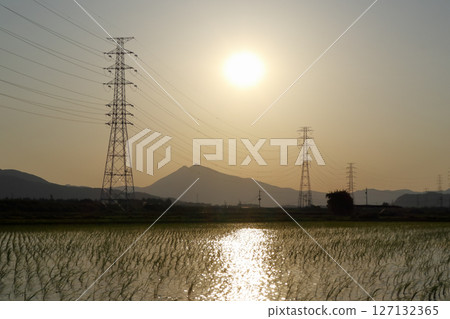 Romantic Ibaraki (I felt like I could hear a jazz medley coming from somewhere.) Around Koisegawa River in Ishioka City, overlooking Mount Tsukuba 127132365