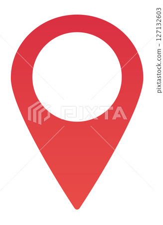插圖素材:地圖大頭針向量針點。大頭針位置圖示。 插圖素材:地圖大頭針向量針點。大頭針位置圖示。 127132603