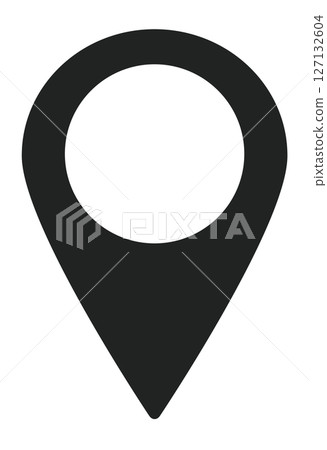 插圖素材:地圖大頭針向量針點。大頭針位置圖示。 插圖素材:地圖大頭針向量針點。大頭針位置圖示。 127132604