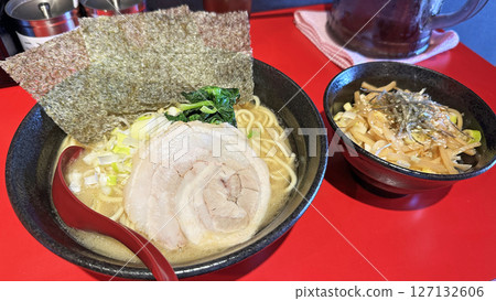 拉麵竹筍蓋飯套餐 拉麵竹筍蓋飯套餐 127132606