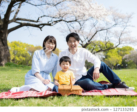 Spring breeze and family picnic Spring breeze and family picnic 127133293