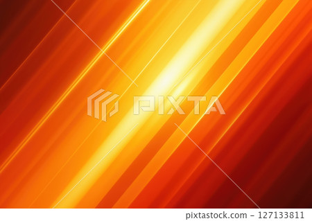 Vibrant orange and yellow stripes. 127133811