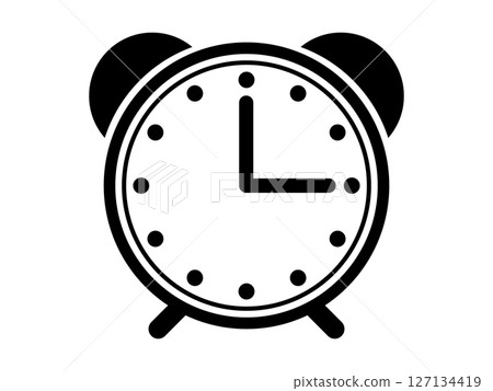 鬧鐘圖示單調 鬧鐘圖示單調 127134419