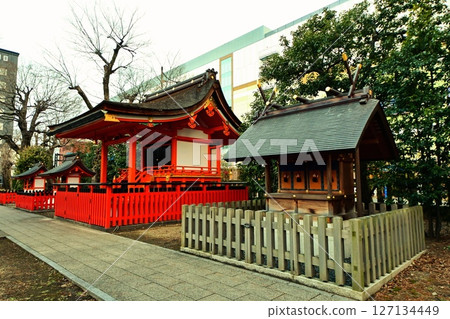 Kyoto Prefecture, Fushimi Inari Taisha Shrine, Ikenouchi-cho, Nishikujo, Minami-ku, Kyoto City, February 2022 127134449
