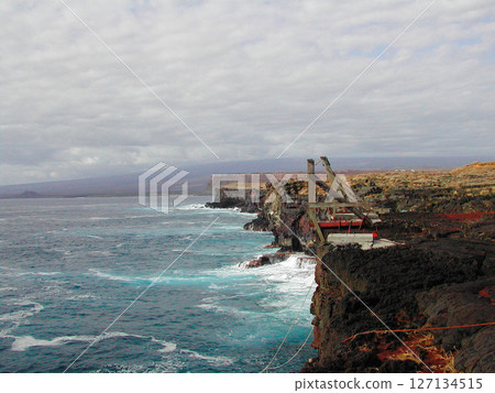Hawaii Island, the southernmost point of the United States, South Point Hawaii Island, the southernmost point of the United States, South Point 127134515