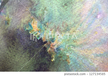 Abstrac Watercolour Vibrant Rainbow Paint Blending Together in a Cloud Shape Background Abstrac Watercolour Vibrant Rainbow Paint Blending Together in a Cloud Shape Background 127134585