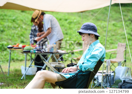 露營 戶外烤肉BBQ 家庭 親子 露營 戶外烤肉BBQ 家庭 親子 127134799