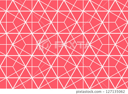 The geometric pattern with lines. Seamless vector background. White and pink texture. Graphic modern pattern. Simple lattice graphic design The geometric pattern with lines. Seamless vector background. White and pink texture. Graphic modern pattern. Simple lattice graphic design 127135062
