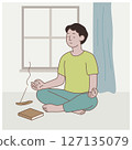 Cultivating calm mindful morning routine at home illustrated guide to peaceful start 127135079