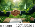 Green procurement supports sustainable supply chain efforts with eco friendly practices and collaboration for greener future and environmental care 127135801